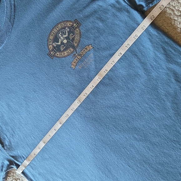 The Salty Dog Saloon Mermaid 100% Cotton Long Sleeve Graphic T-shirt - Picture 4 of 7